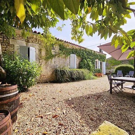 Fleurs De Vigne, Charentais Au Grand Coeur Feriehus *