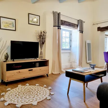 Fleurs De Vigne, Charentais Au Grand Coeur Feriehus Bouteville